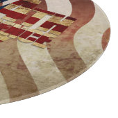 Planche À Découper Vintage Juillet 4 Indépendance Conception (Coin)