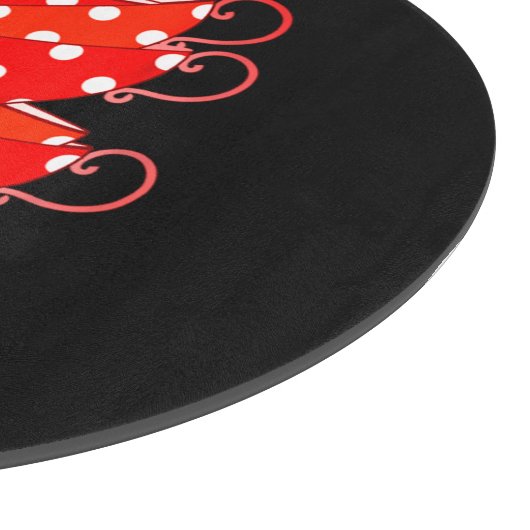 Planche À Découper Vintage polka (Coin)