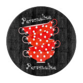 Planche À Découper Vintage polka (Devant)