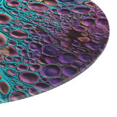 Planche à découper violet turquoise (Coin)