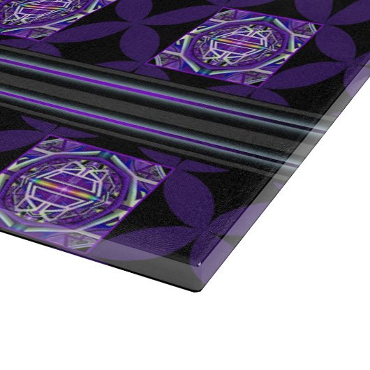 Planche à découper violette W3 (Coin)