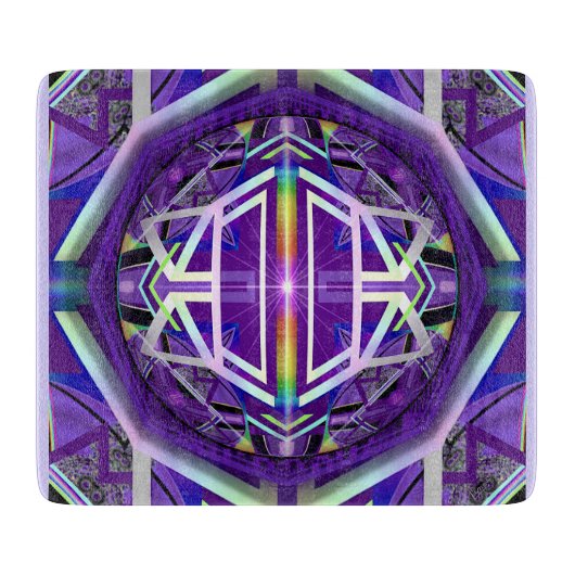 Planche à découper violette W3 (Devant)