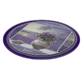 Planche À Découper violettes dans un bocal de lune (Coin)