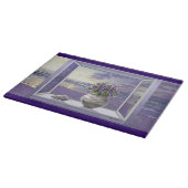 Planche À Découper violettes dans un bocal de lune (Coin)