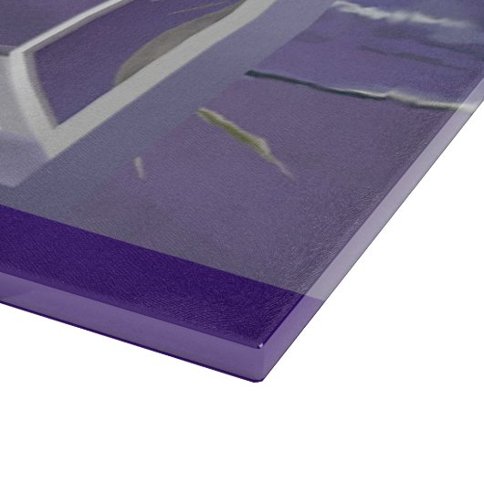 Planche À Découper violettes dans un bocal de lune (Coin)