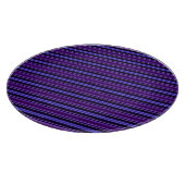Planche À Découper Violettes rayées (Coin)