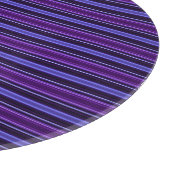 Planche À Découper Violettes rayées (Coin)