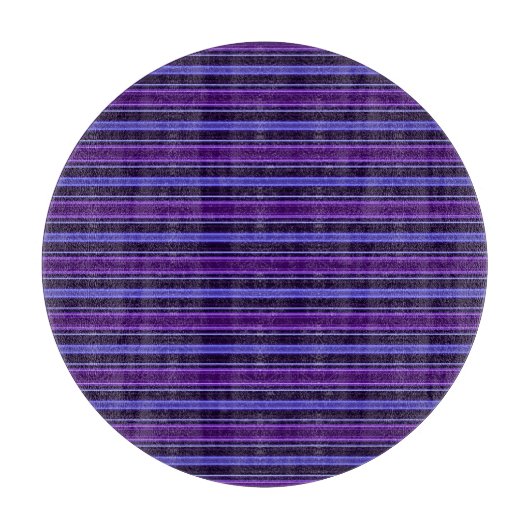 Planche À Découper Violettes rayées (Devant)