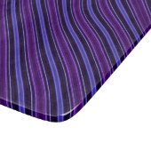 Planche À Découper Violettes rayées (Coin)