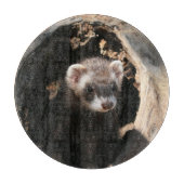 Planche À Découper Visage de furet (Devant)
