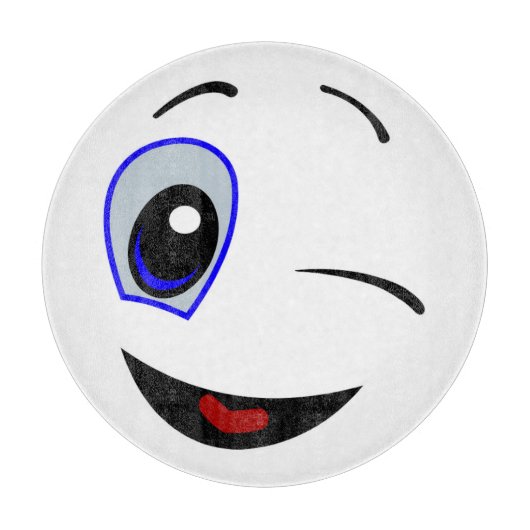 PLANCHE À DÉCOUPER VISAGE SOURIRE (Devant)