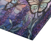Planche À Découper Vitrail Printemps et Papillons (Coin)