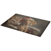 Planche À Découper Vizsla de Noël Fête (Coin)