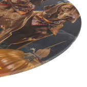 Planche À Découper Vizsla Halloween Éffrayant (Coin)