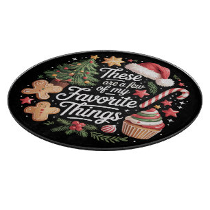 Planche À Découper Voici Quelques-Uns De Mes Choses Favorites Noël
