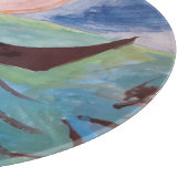 Planche À Découper Voile en clair de lune (Coin)