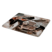 Planche À Découper Voiture contre train par William Harnden Foster (Coin)