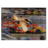 Planche À Découper Voitures drôles de course de dragsters (Devant)