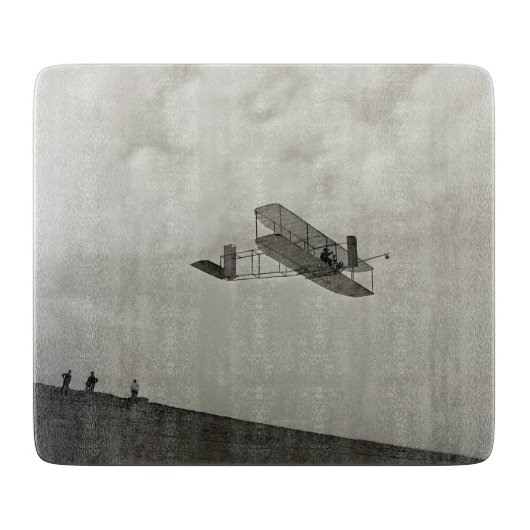 Planche À Découper Vol à voile Test Aviation Frères Wright (Devant)