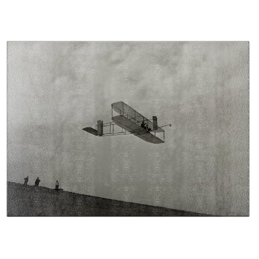 Planche À Découper Vol à voile Test Aviation Frères Wright (Devant)