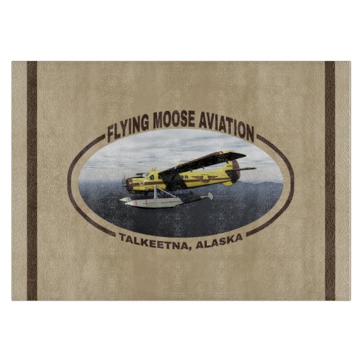 Planche À Découper Vol Moose Aviation de Havilland DH3-C Otter (Devant)