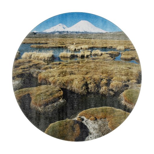 Planche À Découper Volcan de Payachalas (Devant)