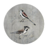 Planche À Découper Volière argentée | une paire (Devant)