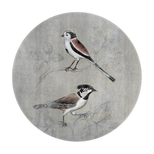 Planche À Découper Volière argentée | une paire (Devant)