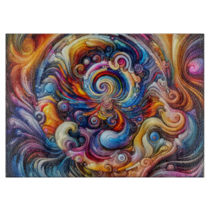 Planche À Découper Vortex couleur dynamique