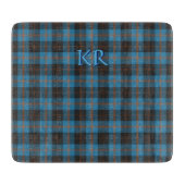 Planche À Découper Vos initiales sur Angus District tartan antique (Devant)