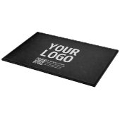 Planche À Découper Votre logo avec code QR et texte modifiables (Coin)