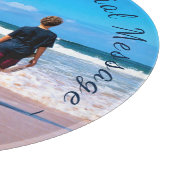 Planche À Découper Votre tableau de découpe photo avec texte personna (Coin)