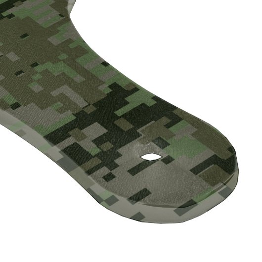 Planche À Découper Votre texte Camouflage numérique Bois Conserver le (Coin)