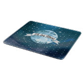 Planche À Découper Vous aimez à la Lune et le Motif de l'histoire (Coin)