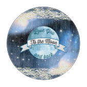 Planche À Découper Vous aimez à la Lune et le Motif de l'histoire (Devant)