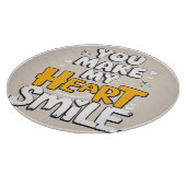 Planche À Découper Vous Faites Sourire Mon Cœur (Coin)
