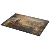 Planche À Découper Voyage de Noël de Malinoi en Belgique (Coin)