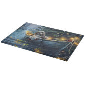 Planche À Découper Voyage festif de Noël Havanais (Coin)