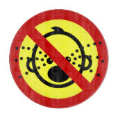 Planche À Découper VOYAGE NO Cry Baby ⚠ Aéroport thaïlandais ⚠ (Devant)