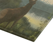 Planche À Découper Vue arrière du lac Elk Vue sur un lac (Coin)