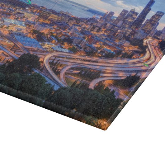 Planche À Découper Vue depuis Beacon Hill, Pacific Med Centre (Coin)