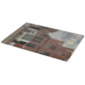 Planche À Découper Vue des maisons à Delft par Johannes Vermeer (Coin)