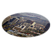 Planche À Découper Vue du centre de Phoenix, Arizona (Coin)