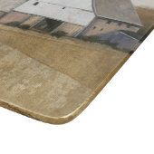 Planche À Découper Vue Grange blanche (Coin)