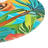 Planche À Découper Vue Plage Pup Paradise (Coin)