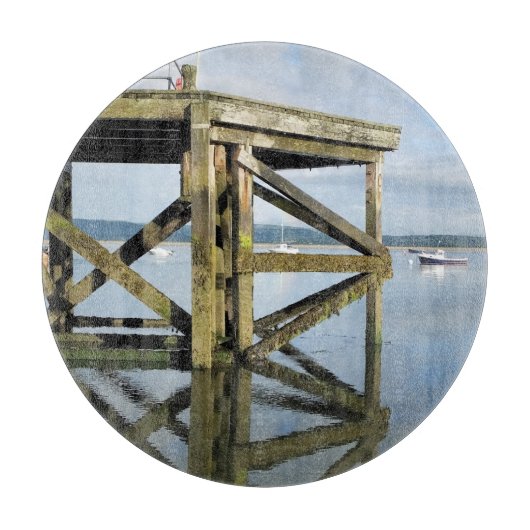 PLANCHE À DÉCOUPER VUES DES ALLES (Devant)