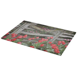 Planche À Découper WA, vallée de Skagit, jardin de tulipes Roozengaar