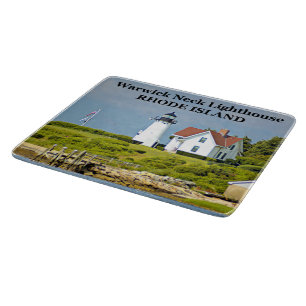 Planche À Découper Warwick Neck Phare Rhode Island Cutboard