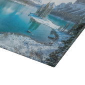 Planche À Découper Water | Winter Jasper National Park, Canada (Coin)