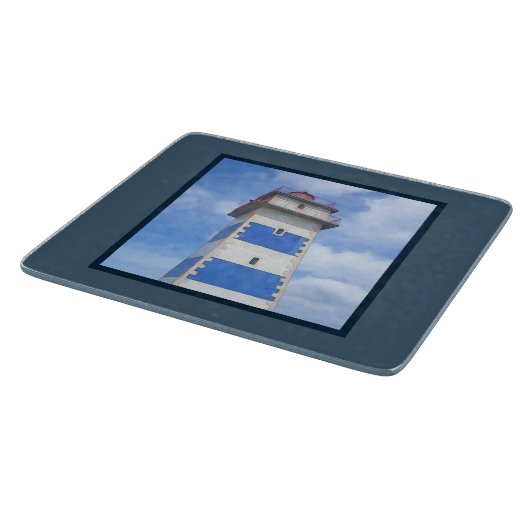 Planche À Découper Watercolor lighthouse (Coin)